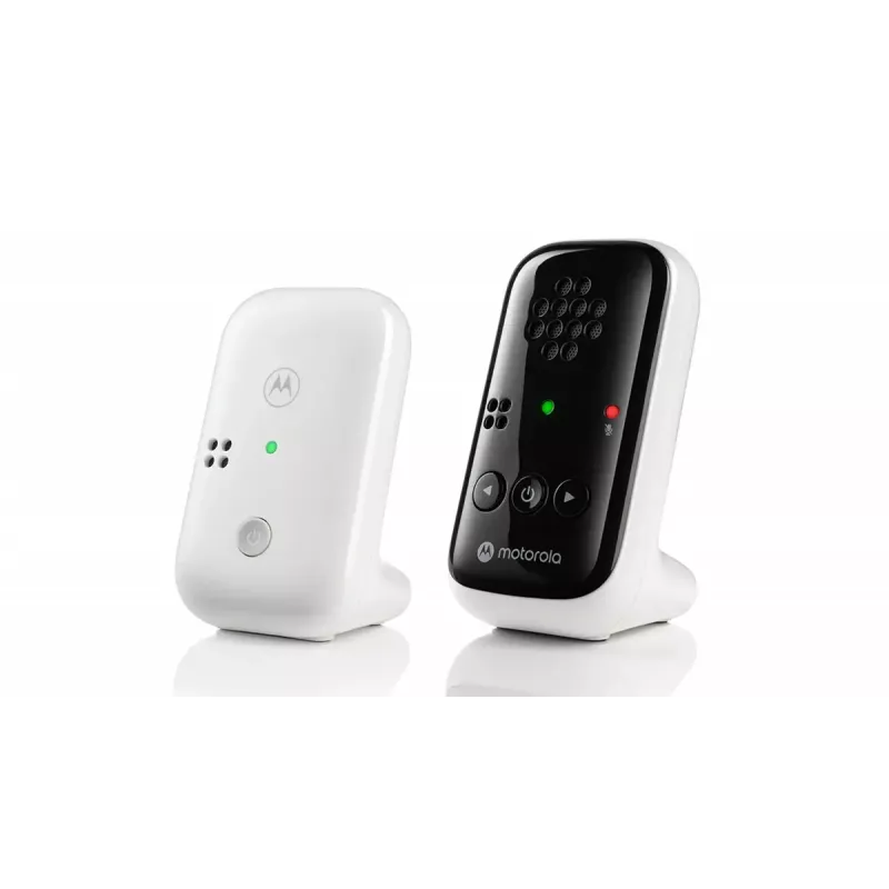 Baby audio monitor MOTOROLA PIP10 White-Black 2.4 GHz range