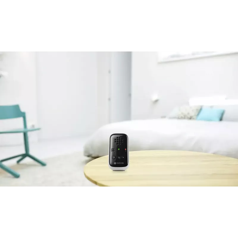 Baby audio monitor MOTOROLA PIP10 White-Black 2.4 GHz range