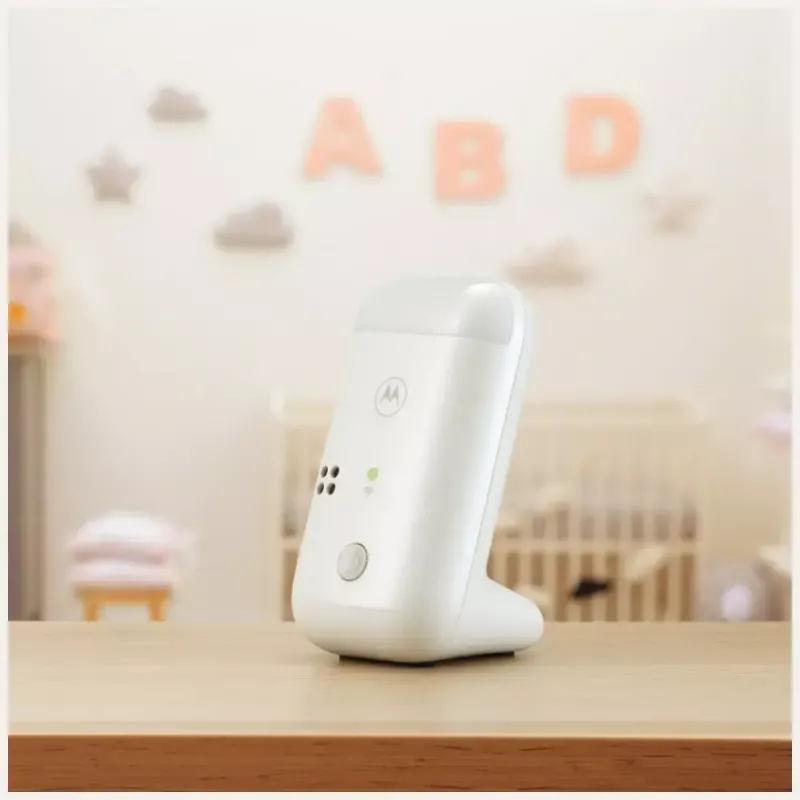 Baby monitor MOTOROLA PIP15 Twin Audio with 120 m range, two-unit audio monitor set