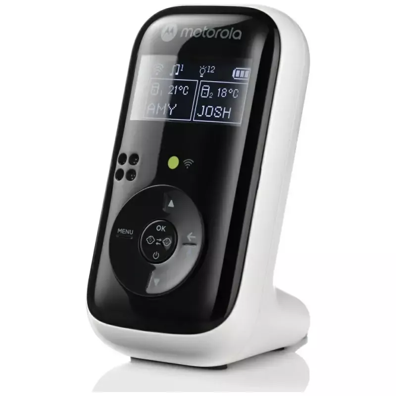 Baby monitor MOTOROLA PIP15 Twin Audio with 120 m range, two-unit audio monitor set