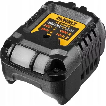 Charger DeWalt DCB1102 for 10.8–18V batteries, dual-port fast charger