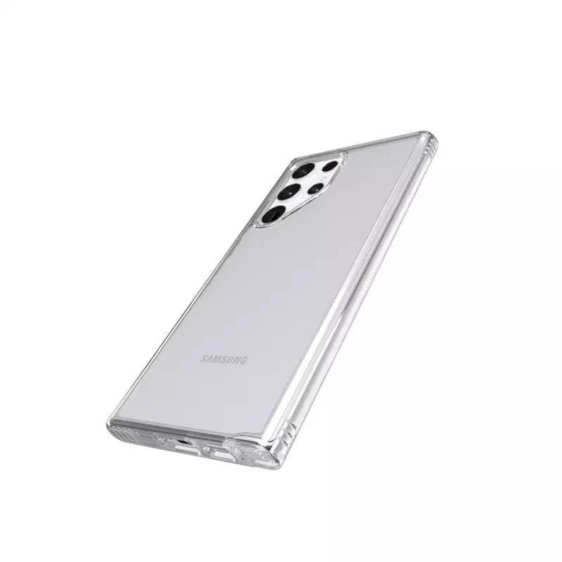 Tech21 Evo Clear mobile phone case Transparent Samsung Galaxy S22 Ultra 15.5 cm