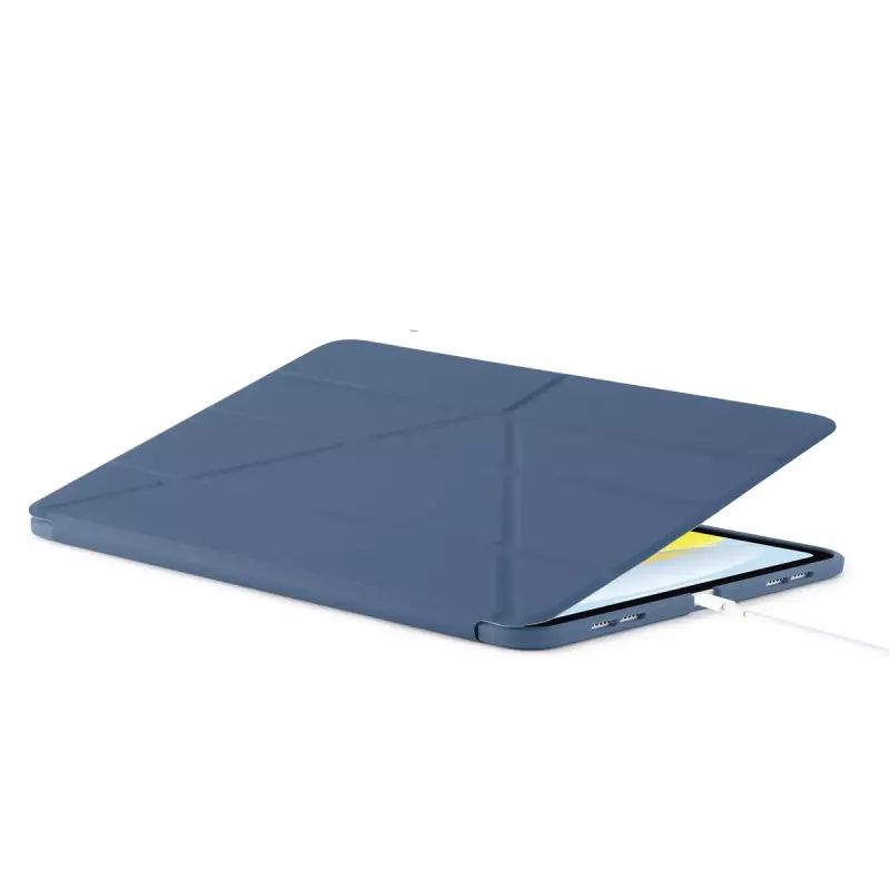Tablet flip case PIPETTO P052-51-V for iPad 10th Gen (10.9 inch) — microfiber and TPU, 5 stand modes