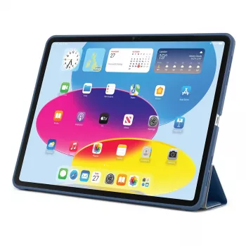 Tablet flip case PIPETTO P052-51-V for iPad 10th Gen (10.9 inch) — microfiber and TPU, 5 stand modes