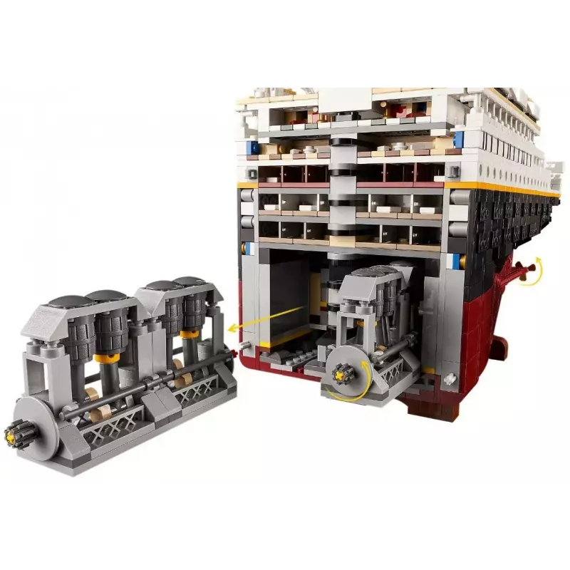 LEGO building set ICONS 10294 Titanic model replica — 9,090 pieces, 18+