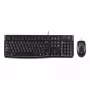 Keyboard and Mouse Set Logitech Desktop MK120