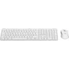 Logitech MK950 Signature Slim Keyboard Mouse included Office RF Wireless + Bluetooth QWERTY Danish Finnish Norwegian Swedish White