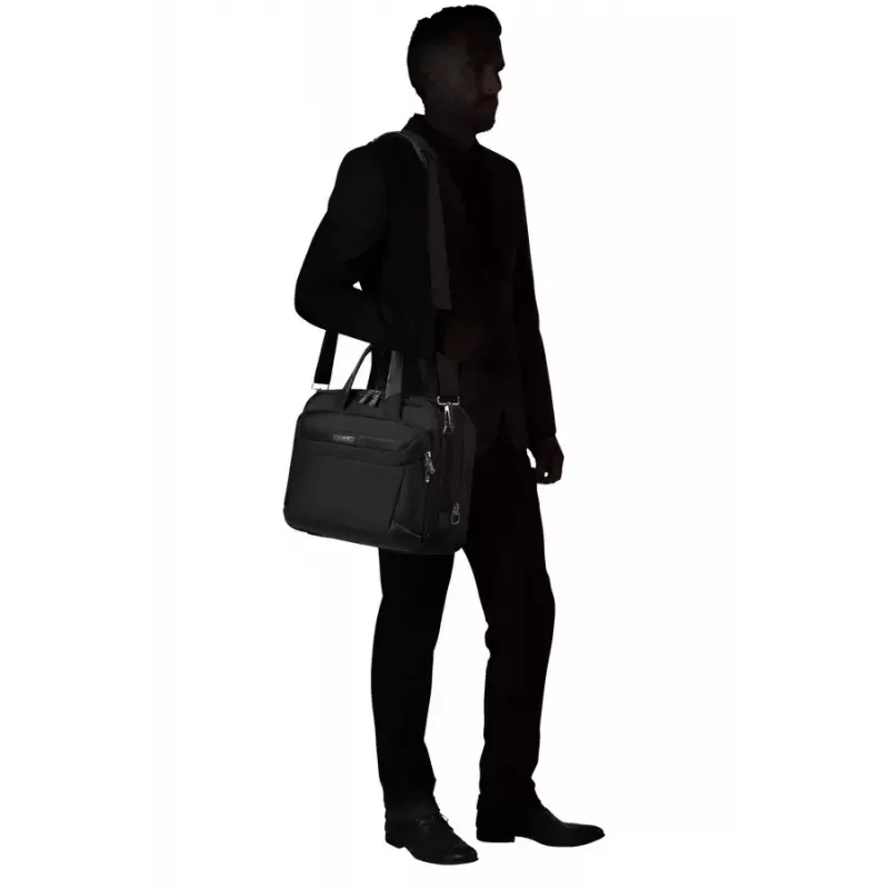 Briefcase Samsonite PRO-DLX 6 39.6 cm Expandable Black