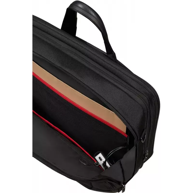 Briefcase Samsonite PRO-DLX 6 43.9 cm Black Expandable