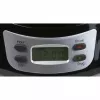 Drip coffee maker Domo DO709K — semi-auto, 1 L water tank, 8-cup jug, LCD, stainless steel/black