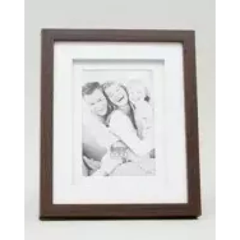Photo Frame Deknudt S65KQ1 13x18 Brown Wood