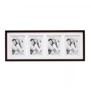 Multi picture frame Deknudt S65KQ4 Brown 4 pcs 630x245x20 mm