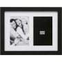 Picture Frame Deknudt S66KA2 Wood Black 2x13x18 with Passepartout