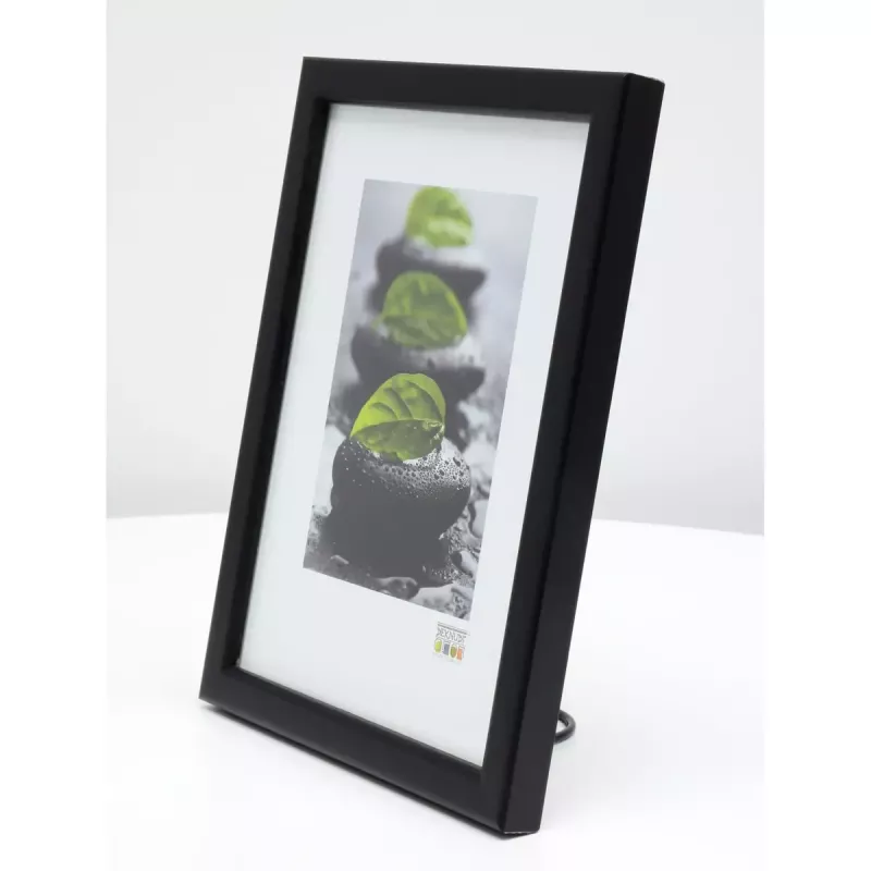 Single picture frame Deknudt S41JL2 Black Wood 318x232mm