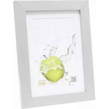 Photo frame Deknudt S66KD1 P1 30x40, wood silver with passepartout