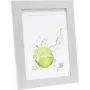 Photo frame Deknudt S66KD1 P1 30x40, wood silver with passepartout