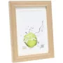 Photo frame Deknudt S66KH1 P1 13x18 — oak wood frame with passepartout for 13×18 cm photo