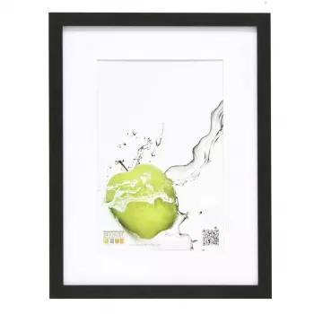 Single picture frame Deknudt S66KF2 P1 Black MDF 20X25