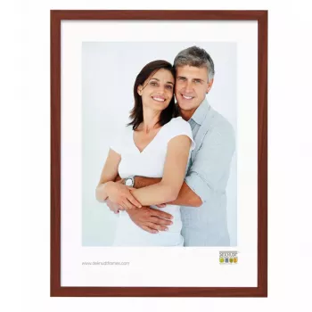 Single picture frame Deknudt S44CH3 Brown Wood 15X20 cm