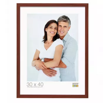 Single picture frame Deknudt S44CH3 Wood Brown 320x420 mm