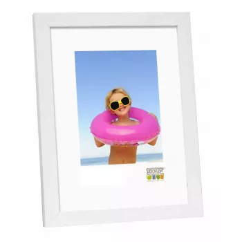 Single picture frame Deknudt S44CF1 White MDF 20x30