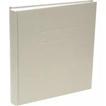 Photo album Deknudt A10D30100SI linen beige 30 x 33 cm 100 pages