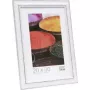 Photo frame Deknudt S221H3 15x20 cm wood white with brown trim