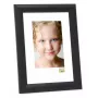 Single picture frame Deknudt S40CL2 Black Wood 15X20 cm