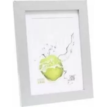 Photo frame Deknudt S66KD1 P1 20x30 Wood Silver with passepartout, for 20×30 cm photos