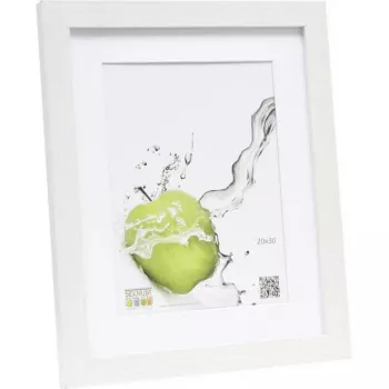 Photo frame Deknudt S66KF1 P1 20x30 wood white with passepartout