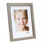 Single picture frame Deknudt S46AD1 Silver Resin Wood 20x30 cm