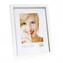 Single picture frame Deknudt S46AF1 Silver White 168x218mm