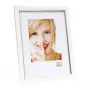 Single picture frame Deknudt S46AF1 Silver White MDF Plastic 318x12x418mm