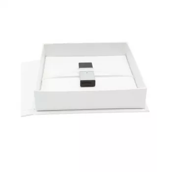 Photo album Deknudt S66DJ4 White Photo box Leatherette 130mm