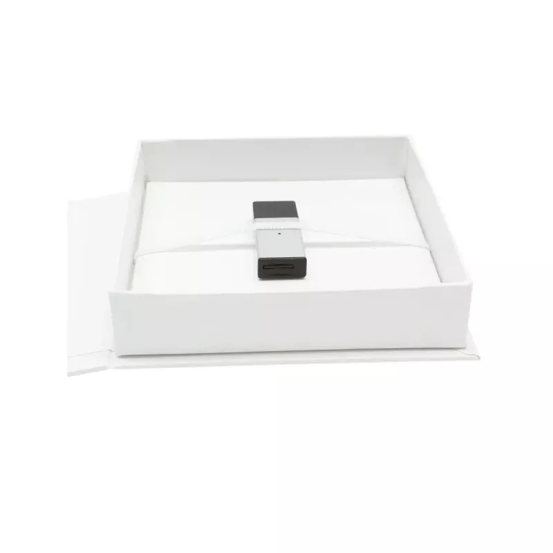 Photo album Deknudt S66DJ4 White Photo box Leatherette 130mm
