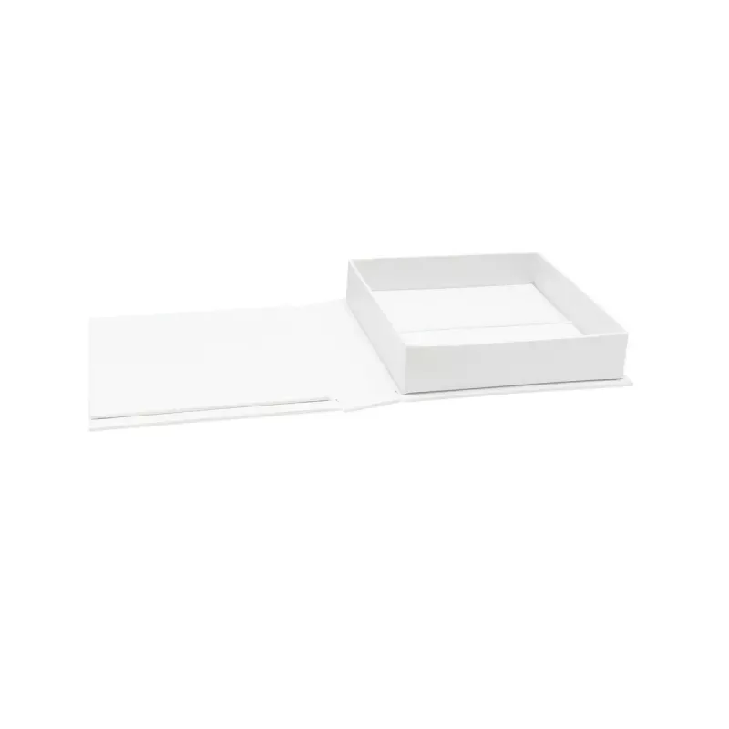 Photo album Deknudt S66DJ4 White Photo box Leatherette 130mm