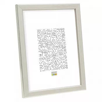 Single picture frame Deknudt S41JD1 Silver 311x434 mm