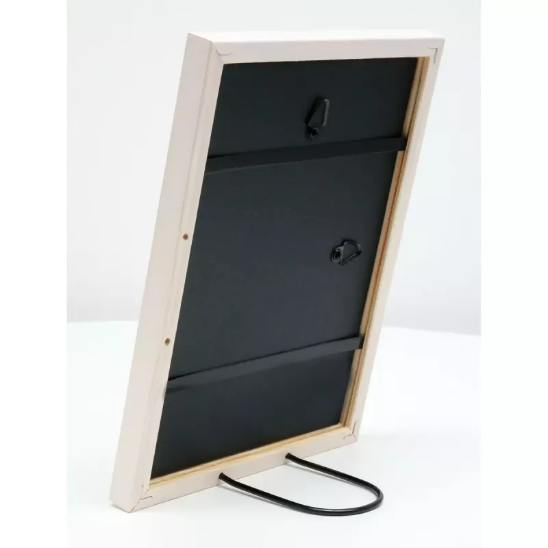 Single picture frame Deknudt S41JL1 White Wood 311x434mm