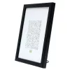 Single picture frame Deknudt S41JL2 Black Cardboard Glass Wood
