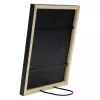 Single picture frame Deknudt S41JL2 Black Cardboard Glass Wood