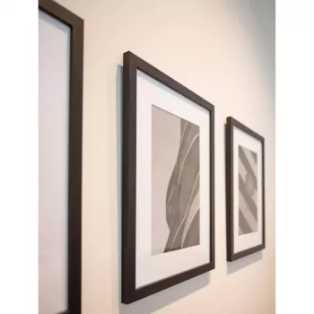 Single picture frame Deknudt S66KF2 P1 Black 30x45