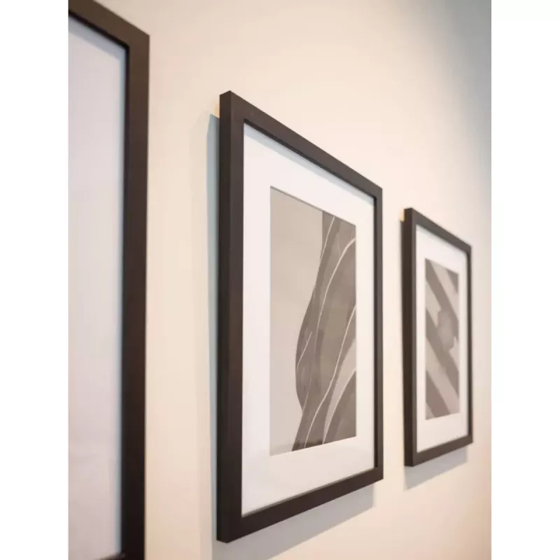 Single picture frame Deknudt S66KF2 P1 Black 30x45