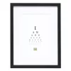 Single picture frame Deknudt S66KF2 P1 Black 30x45