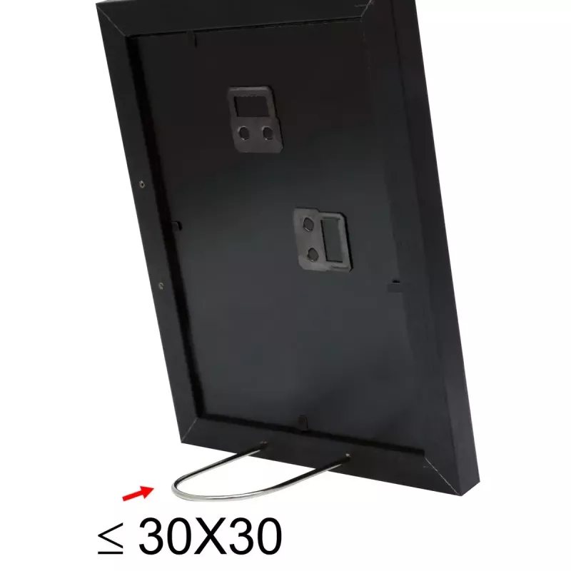 Single picture frame Deknudt S66KF2 P1 Black 30x45
