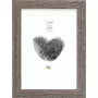 Photo frame Deknudt S66KH3 13x18 cm Wood Grey Oak with passepartout