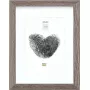 Photo frame Deknudt S66KH3 Wood Grey Oak 20x30 cm with passepartout