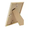 Single picture frame Deknudt S46WG3 P1 Natural White 199x259 mm