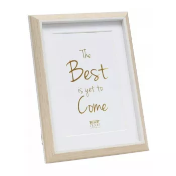 Single picture frame Deknudt S46WG3 P1 Natural White 199x259 mm