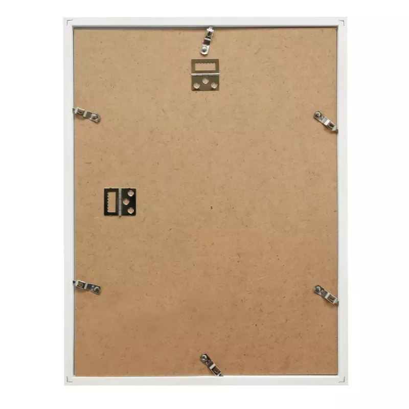Single picture frame Deknudt S46WG3 P1 Natural White 221x221mm
