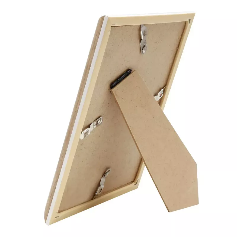 Single picture frame Deknudt S46WG4P1 Brown White 199x259 mm